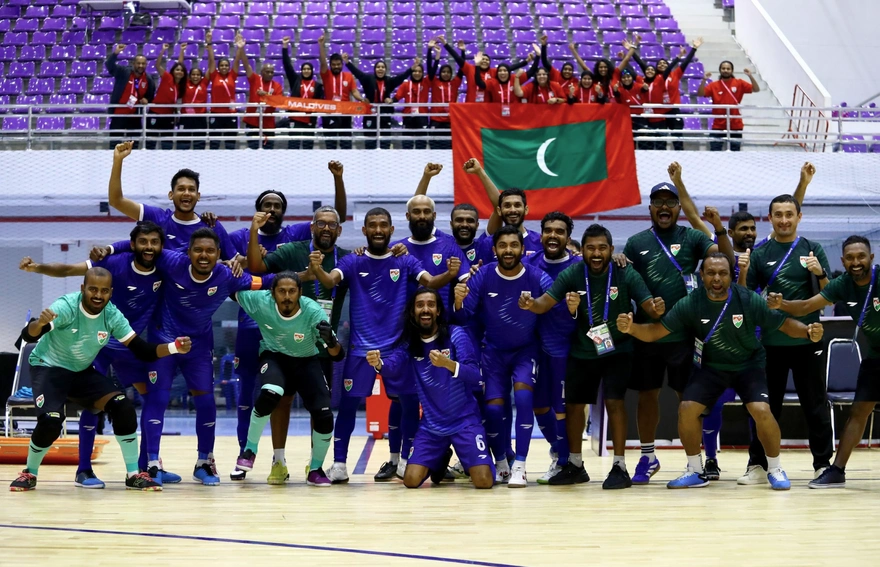 Maldives Make History with First International Futsal Title